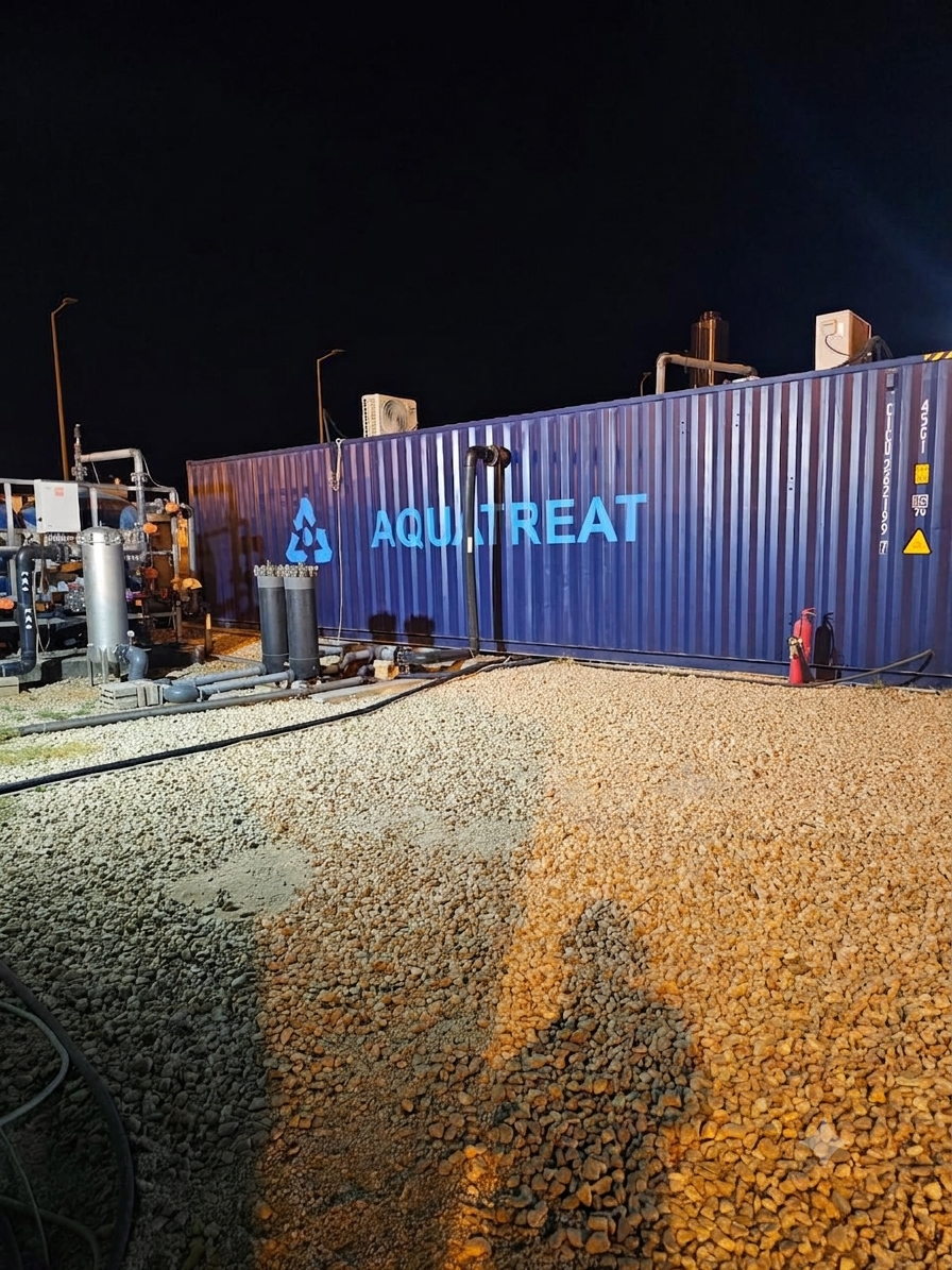 Mobile Water Treatment & Demineralization Skids in Central Operating Area