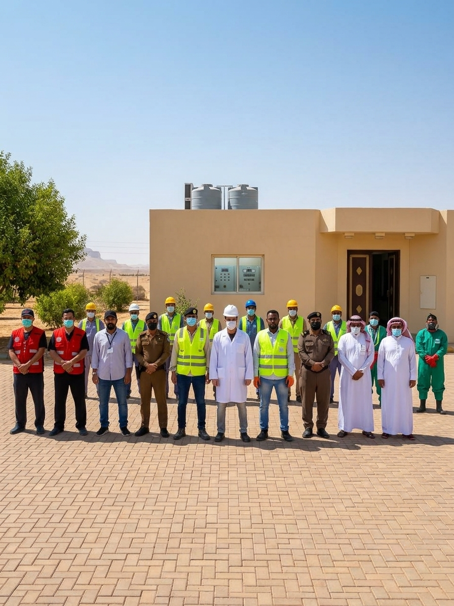 Operation and Maintenance of Sewage Water Treatment Plant and Networks in Afif Governorate