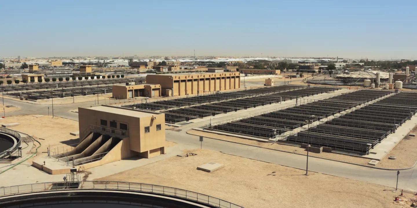 تشغيل وصيانة محطة معالجة مياه الصرف الصحي وحمامات السباحة في محافظة الرياض