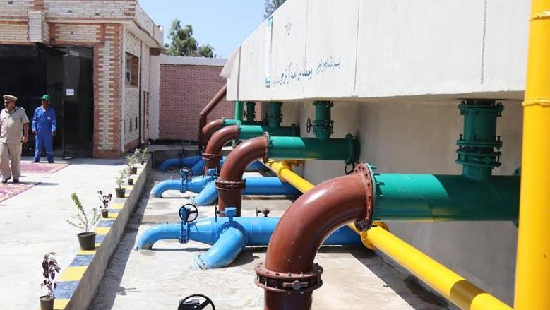 تشغيل وصيانة وتدريب محطات ضخ المياه في مدينة أسيوط الجديدة