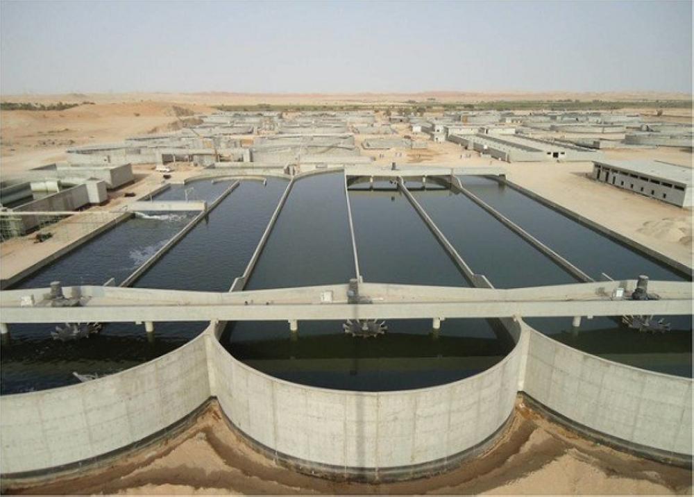 التشغيل وصيانة محطات الضخ ومحطات معالجة مياه الصرف الصحي وشبكاتها في مدينتي تثليث والقيرة